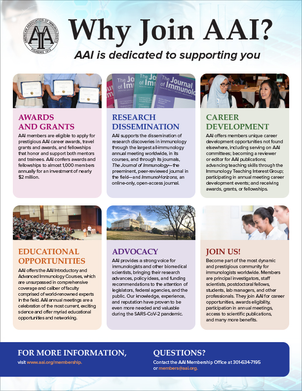 AAI Membership Benefits